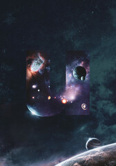 Cosmos Themes, U Letter Design