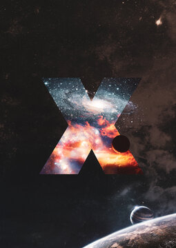 Cosmos Themes, X Letter Design