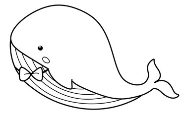 Whale Outline