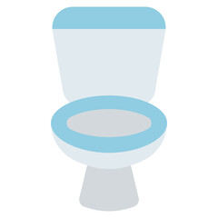 toilet closet. lavatory flush icon