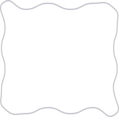 Doodle square frame