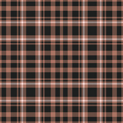 Plaid pattern fabric design for web background or textile print. 