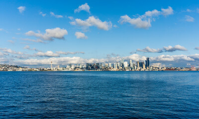 Fototapeta na wymiar Seattle Architecture Skyline 8