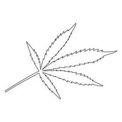 rasta leaves icon desgn vector