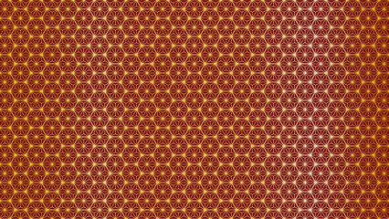 red and gold asian patterns background , geometric abstract Vector illustration eps file can edit color