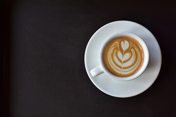 cup; coffee; drink; mug; tea; isolated; cafe; beverage; saucer; espresso; breakfast; object; hot;...