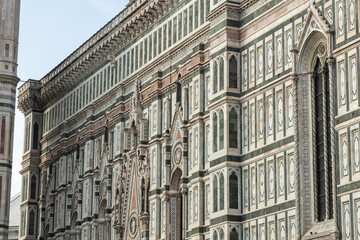 Obraz premium View of Cattedrale di Santa Maria del Fiore, Firenze, Italy. 