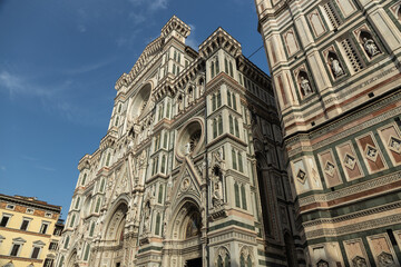 Fototapeta premium View of Cattedrale di Santa Maria del Fiore, Firenze, Italy. 