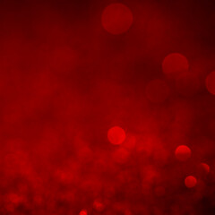 Red Bokeh Background
