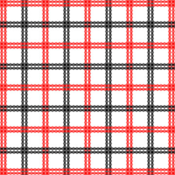Simple lines vector  : Contrasting lines in red and black. Used for kitchenware design, fashion fabrics or home interior decorations.