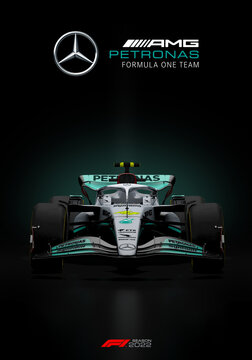 mercedes amg f1 team car season 2022