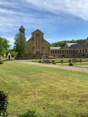 Fototapeta na wymiar Orval, abbey, Belgium