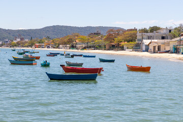 Fototapeta na wymiar Fisherman Boats on the beach