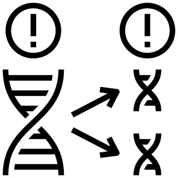 Heredity Outline Style Icon