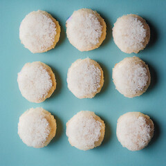cookies on a white plate