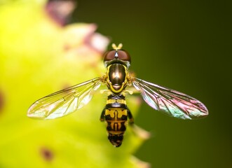 Closeup shot of an insect on a flower