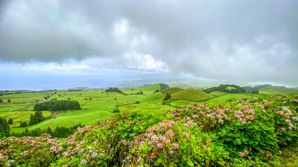 Fototapeta na wymiar Ponta Delgada, the Azores (Portugal)