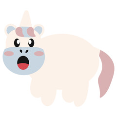 Pegasus Unicorn Hand Drawn element