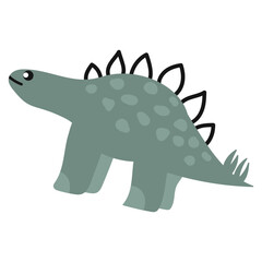 Cute Dinosaurs Hand Drawn Vector Element
