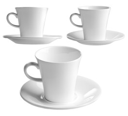 set of whitу cups