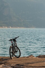 Fototapeta premium Bicicletta al mare
