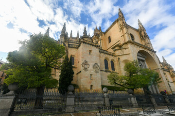 Fototapeta na wymiar Cathedral of Segovia - Spain
