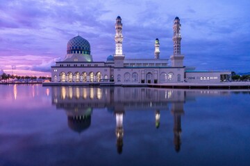 The Floating Mosque of Sabah © Samir Fadali/Wirestock Creators