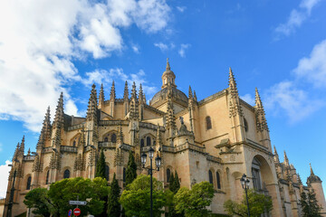 Fototapeta na wymiar Alcazar Castle - Segovia, Spain