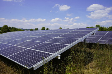 Solarzellen solarpark Photovoltaik