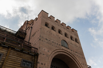 Golden gate in Kyiv. Historical Landmark