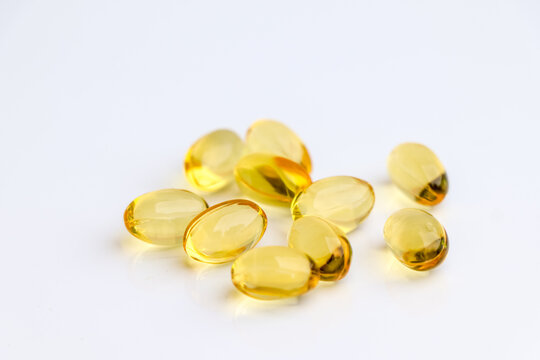 Vitamin pills, food supplement for health or used to treat disease