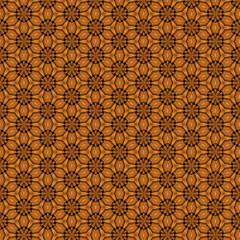 Brown Floral Texture Tile Interior Print Banner Background Wallpaper Fashion Fabric Textile Cloth Tile Wrapping Paper Print Decorative Element Laminate Banner Geometric Vector Art Pattern