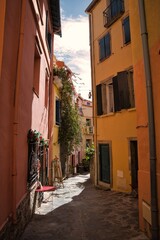 Fototapeta na wymiar Collioure streets, France