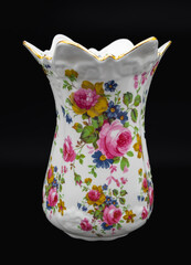 White Ceramic Flower Vase