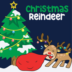 Beautiful Christmas card. Cute Merry Christmas postcard design. Holidays art templates. Universal trendy Winter season. Vector backgrounds.