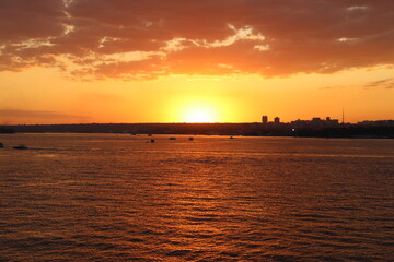 Fototapeta na wymiar Sunset Brasília