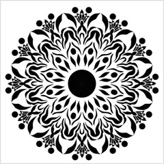 abstract floral ornament