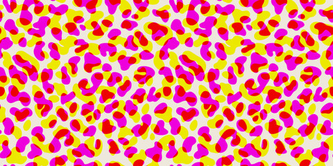 Dalmatian dog skin seamless pattern