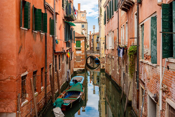 Venice canals and architecture, Italy