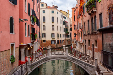 Fototapeta na wymiar Venice architecture and canals, Italy