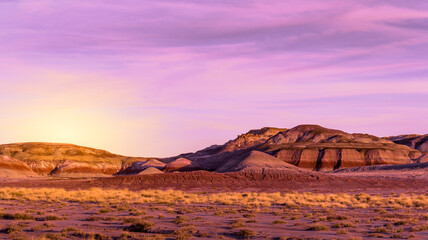 Painted Desert Petrified Forest Arizona