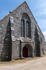 The church in de Saint-Suliac, Brittany