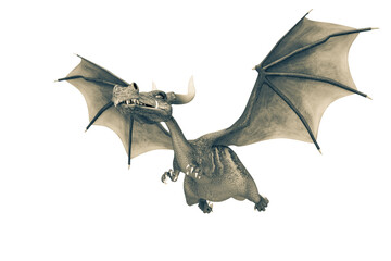 dragon cartoon flying