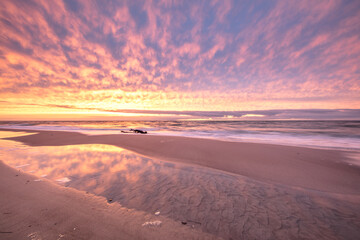 sonnenuntergang am meer