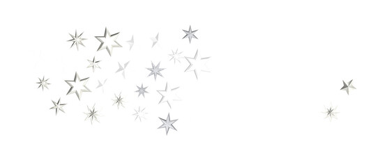 stars background, sparkle lights confetti falling. magic shining Flying christmas stars on night