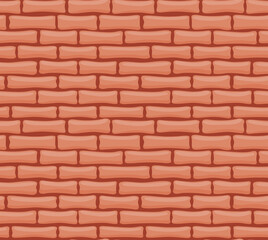 Obraz premium Seamless brick wall. Realistic color stone texture. Decorative pattern for interior loft style. Template design background