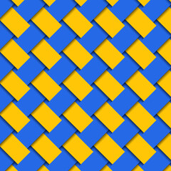 Blue and yellow pattern background