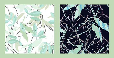 Floral seamless pattern. illustration design for paper and other use