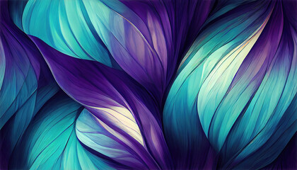 Organic decorative lines as abstract background