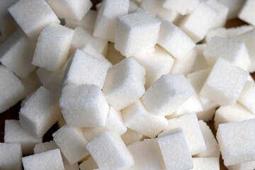 Refined white beet sugar, cubes